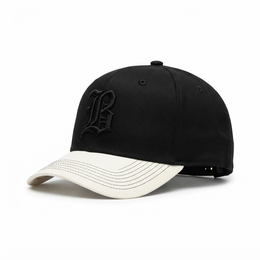 Boné Snapback Preto Snake Off White - vista lateral
